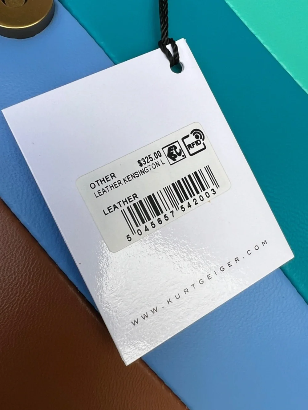 KURT GEIGER Kensington Rainbow Leather convertible bag - Picture 5 of 16